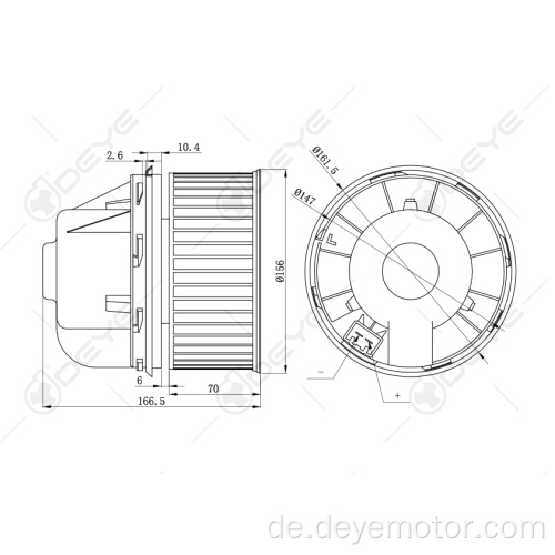 Hot Sale Blower Motor für Ford Galaxy Focus